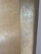 20Hier war nicht mehr viel übrig mit dem man was anfangen konnte, aber wir lieben Herausforderungen und sind zufrieden mit dem Ergebnis. Oberfläche  des Kamin gestaltet in Art Velluto.251010_103154735_iOS